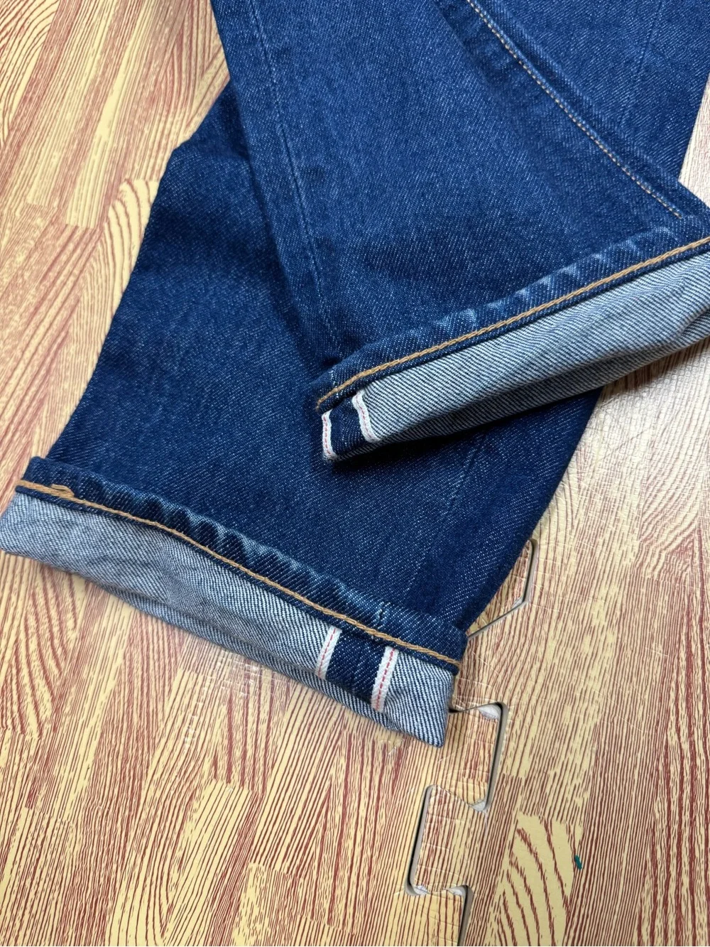 Levis 511 Slim Fit Jeans Men 32x30 Blue White Oak Cone Denim USA Made